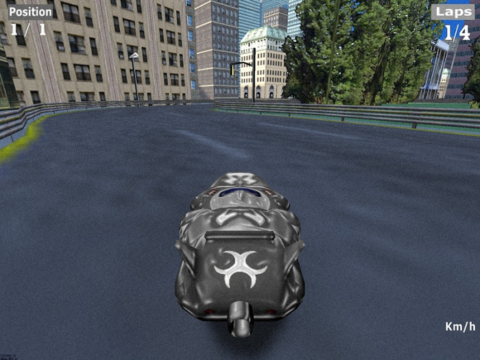 Скриншот из игры FASTER