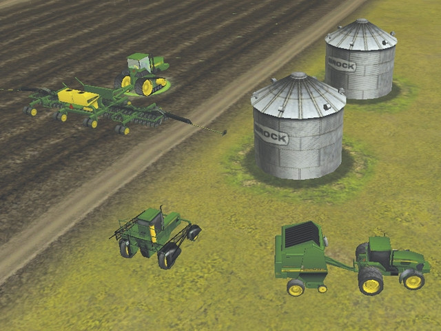 Скриншот из игры John Deere: North American Farmer