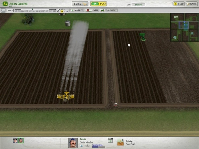 Скриншот из игры John Deere: American Farmer