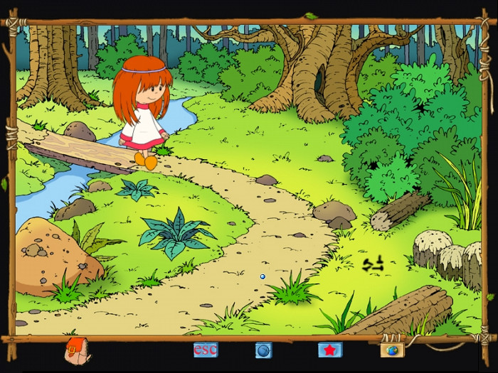 Скриншот из игры Машенька. Лесная сказка