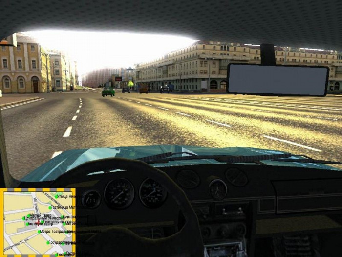 Скриншот из игры Московский водила