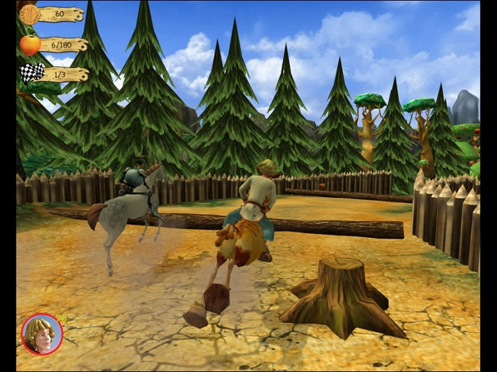 Скриншот из игры Компьютерные приключения Аленушки и Еремы