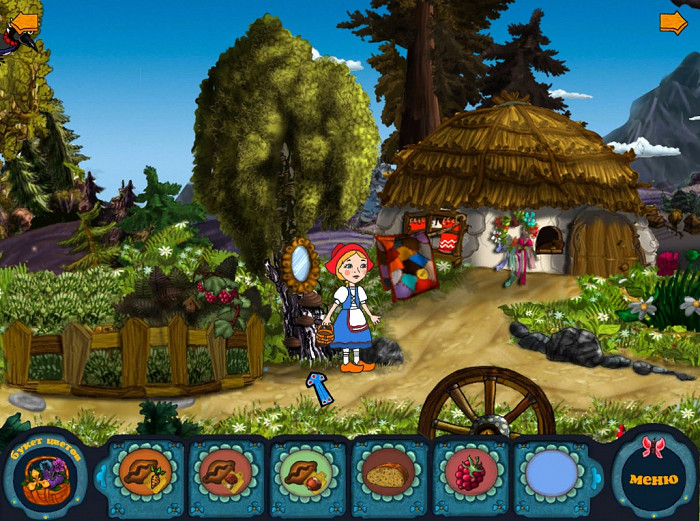 Скриншот из игры Красная Шапочка