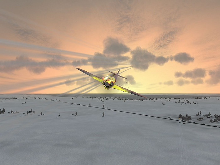 Скриншот из игры Ил-2 Штурмовик: Забытые сражения. Дороги войны