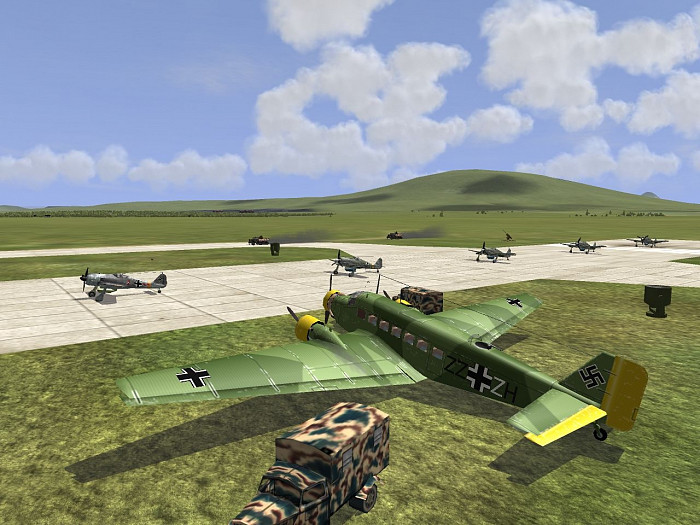 Скриншот из игры Ил-2 Штурмовик: Забытые сражения. Дороги войны