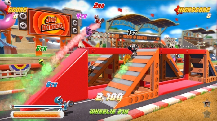Скриншот из игры Joe Danger