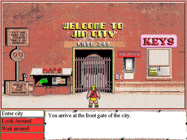 Скриншот из игры Jin City: The Adventures of Deming