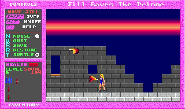 Скриншот из игры Jill of the Jungle 3: Jill Saves the Prince