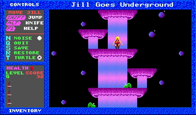 Скриншот из игры Jill of the Jungle 2: Jill Goes Underground