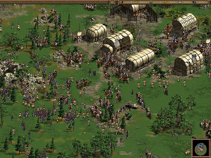 Скриншот из игры American Conquest