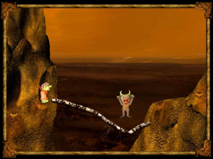 Скриншот из игры Звездная корова. Эпизод I: Атака гномов