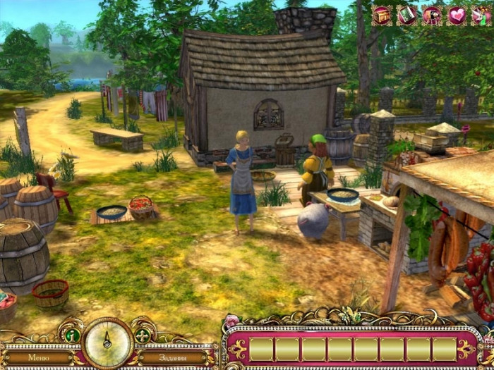 Скриншот из игры Золушка. Хрустальная сказка
