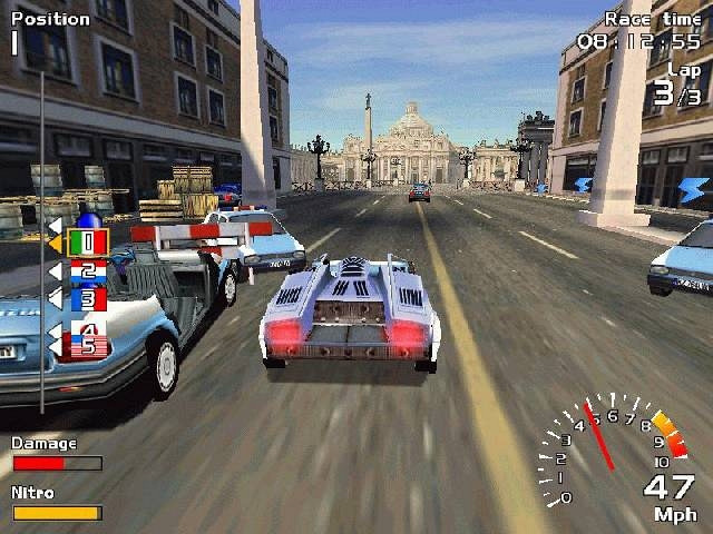 Скриншот из игры Europe Racer
