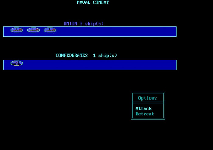 Скриншот из игры VGA Civil War StrategyW.R. Hutsell