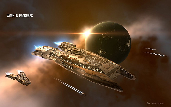 Скриншот из игры EVE Online