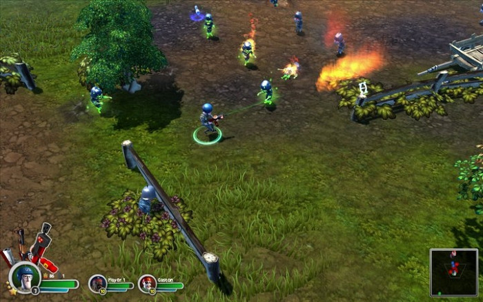 Скриншот из игры Bunch of Heroes
