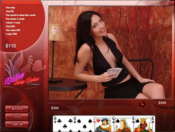 Скриншот из игры Video Strip Poker Classic 2007