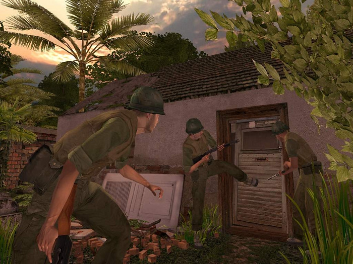 Скриншот из игры Vietcong 2