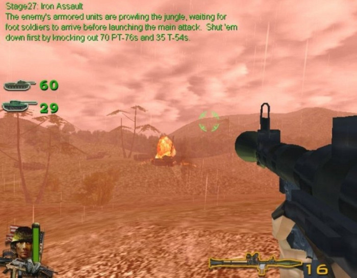Скриншот из игры Vietnam War: Ho Chi Min Trail