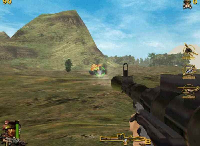 Скриншот из игры Vietnam War: Ho Chi Min Trail