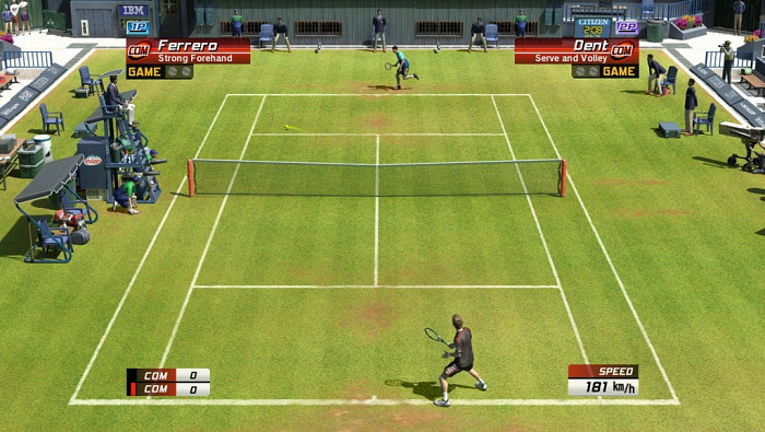 Скриншот из игры Virtua Tennis 3