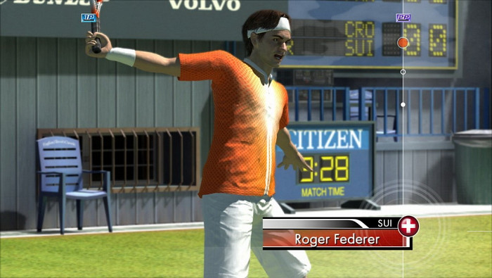 Скриншот из игры Virtua Tennis 3