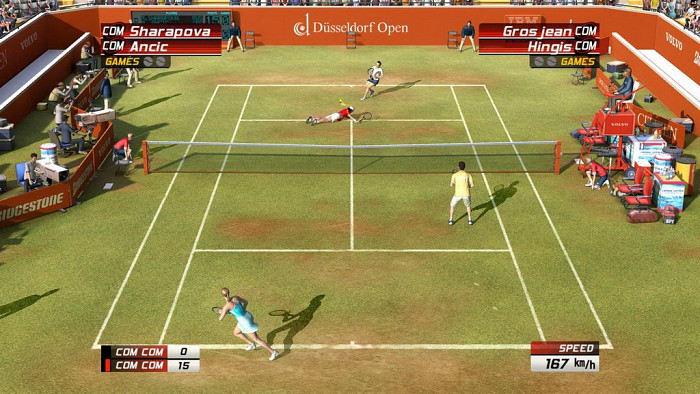 Скриншот из игры Virtua Tennis 3