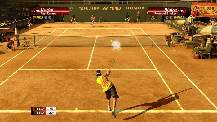 Скриншот из игры Virtua Tennis 3