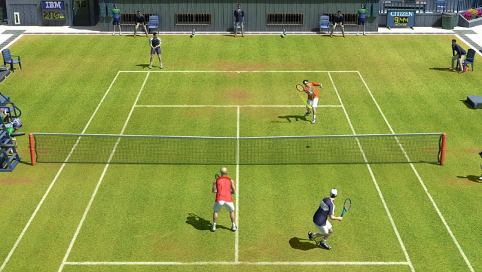 Скриншот из игры Virtua Tennis 3