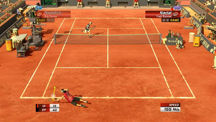 Скриншот из игры Virtua Tennis 3