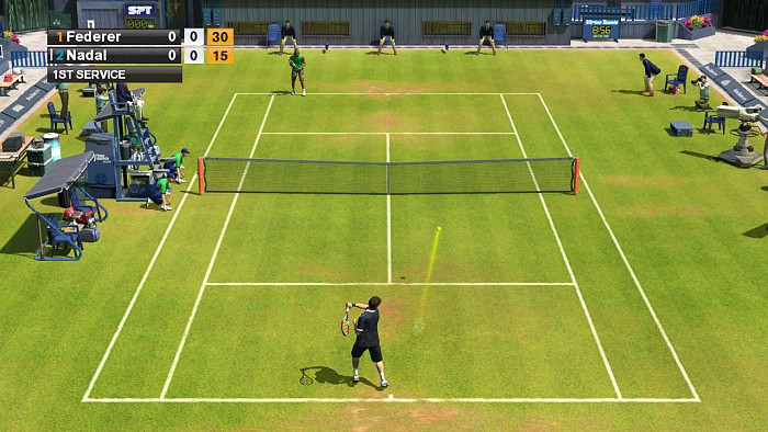 Скриншот из игры Virtua Tennis 2009