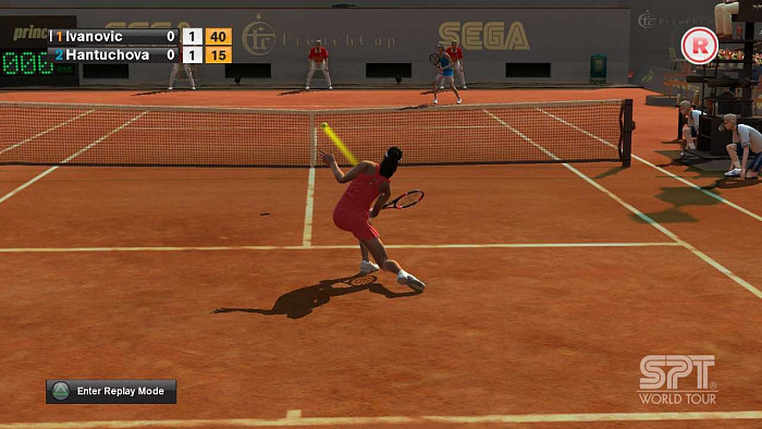 Скриншот из игры Virtua Tennis 2009