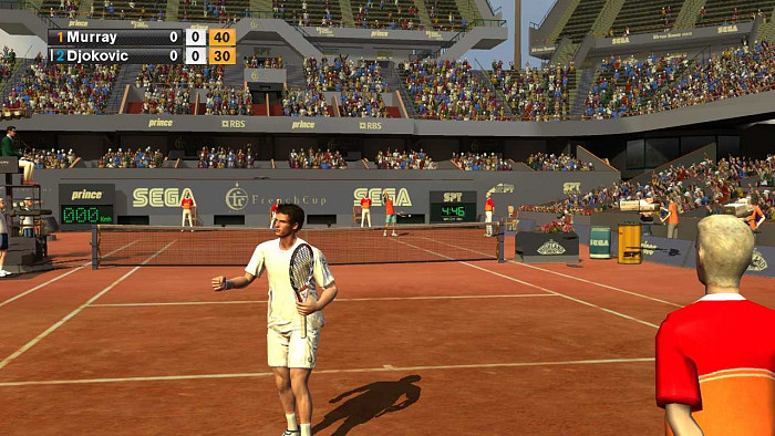 Скриншот из игры Virtua Tennis 2009