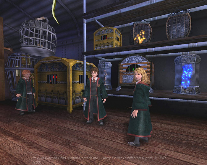 Скриншот из игры Harry Potter and the Prisoner of Azkaban
