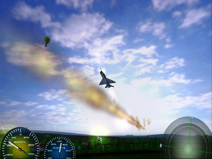 Скриншот из игры Герои неба: Холодная война