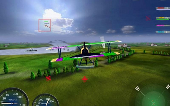 Скриншот из игры Герои неба: Небо Вердена