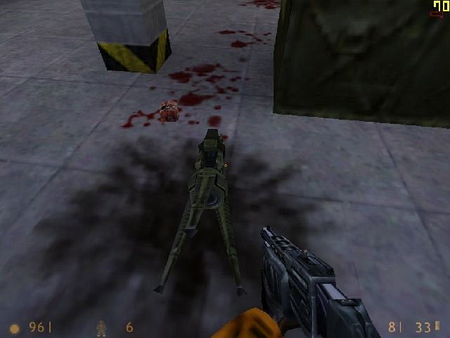 Скриншот из игры Half-Life