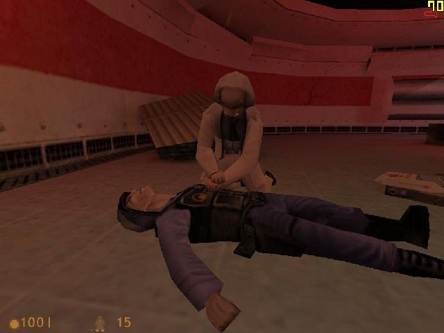 Скриншот из игры Half-Life