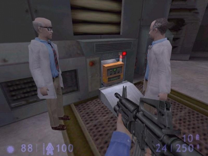 Скриншот из игры Half-Life: Blue Shift