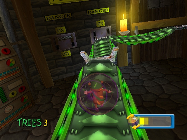 Скриншот из игры Hamster Heroes (Habitrail Hamster Ballz)