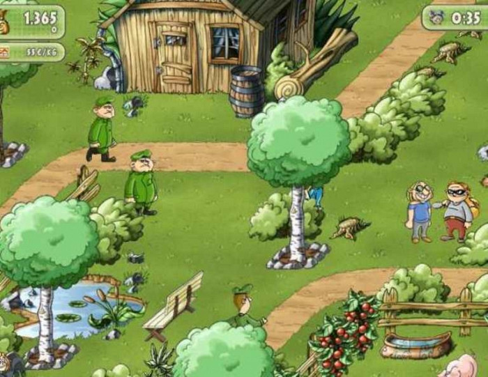 Скриншот из игры Hanf Baron