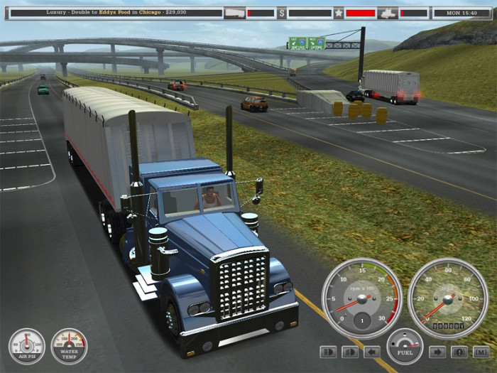 Скриншот из игры Hard Truck: 18 Wheels of Steel