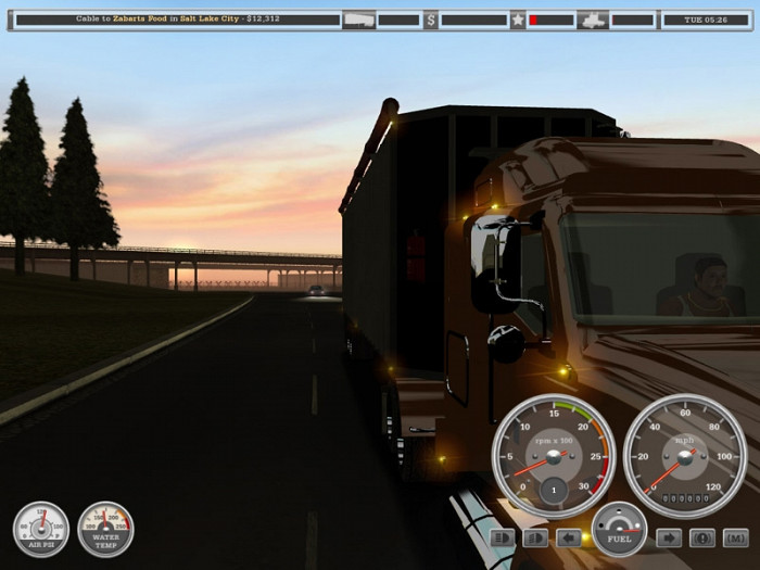 Скриншот из игры Hard Truck: 18 Wheels of Steel