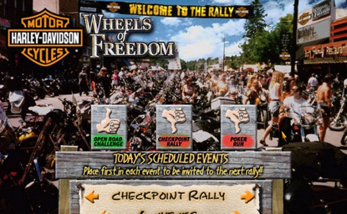 Скриншот из игры Harley-Davidson: Wheels of Freedom
