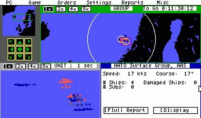 Скриншот из игры Harpoon