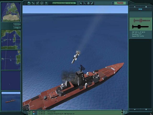 Скриншот из игры Harpoon 4