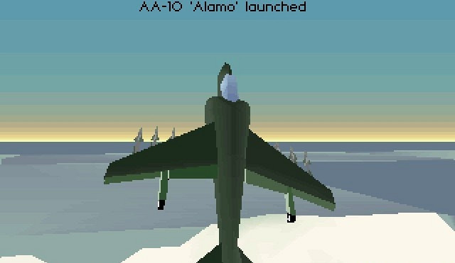 Скриншот из игры Harrier Jump Jet