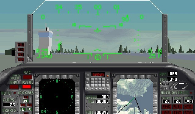 Скриншот из игры Harrier Jump Jet