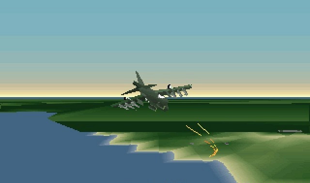 Скриншот из игры Harrier Jump Jet