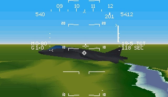 Скриншот из игры Harrier Jump Jet